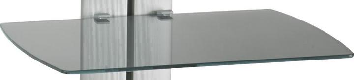 Produktbild Audioraq Linea Fachboden, grau metallic, vertikal,480x350