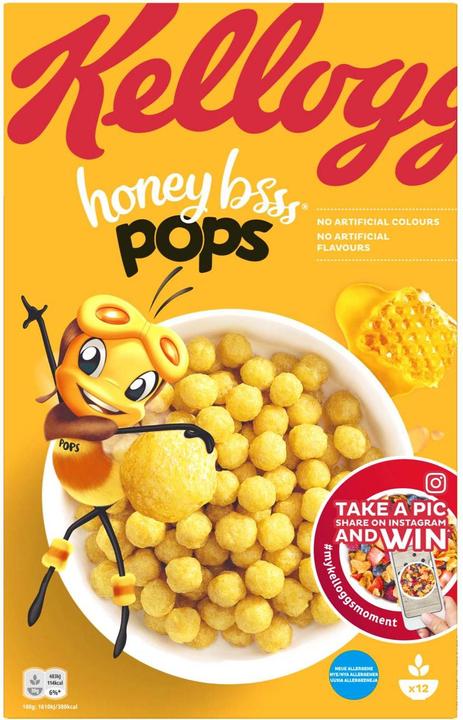 Actual product image Kellogg's Honey Pops 375g (375 g)