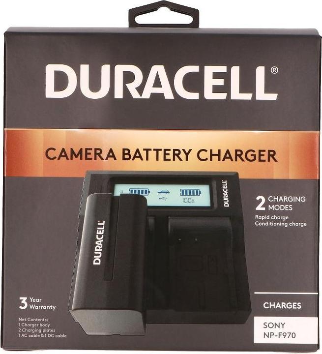 Produktbild Duracell LED Dual DSLR Battery Charger