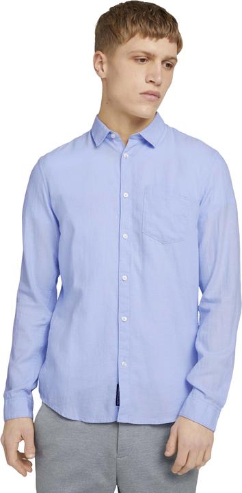 Produktbild Tom Tailor Hemd Shirt fein strukturiert mit Bio Baumwolle (XL)