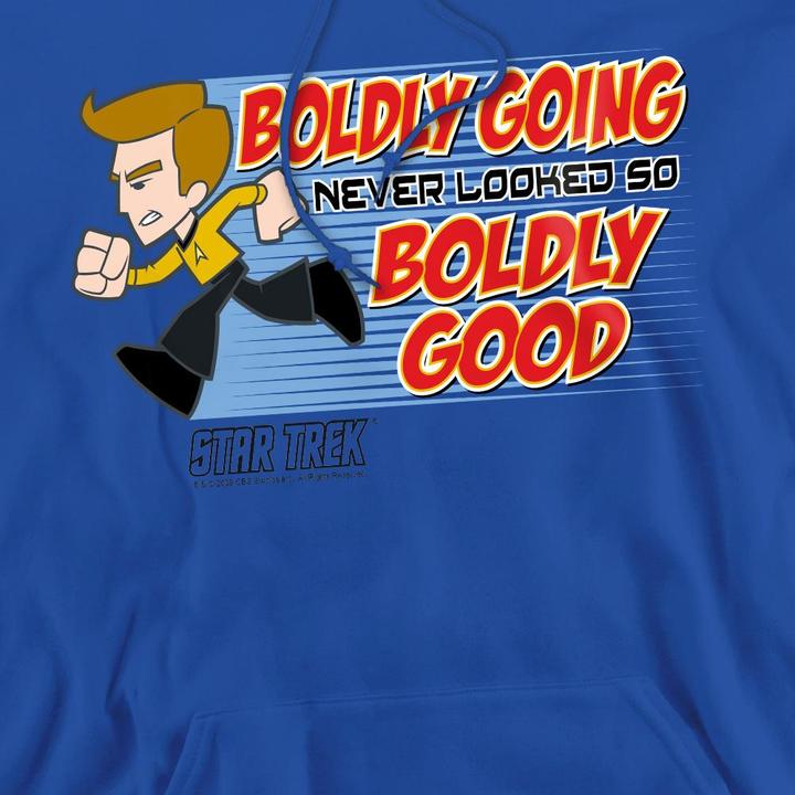 Immagine prodotto Star Trek Quogs Boldly Good Felpa con Cappuccio Uomo (XL)
