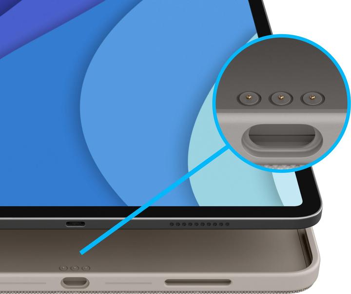 Immagine prodotto Logitech Combo Touch (CH, iPad Pro 12,9 2022 (6a generazione), iPad Pro 12.9 2021 (5a generazione))