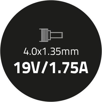 Produktbild Qoltec 51507 - Notebook - Indoor - 100 - 240 V - 50 - 60 Hz - 33 W - 19 V (33 W)