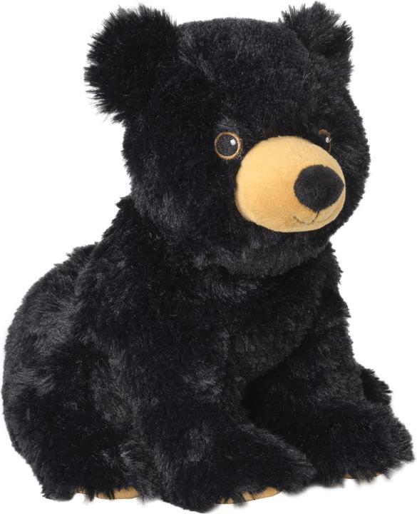 Actual product image Warmies Warmth stuffed animal black bear with lavender filling (23 cm)