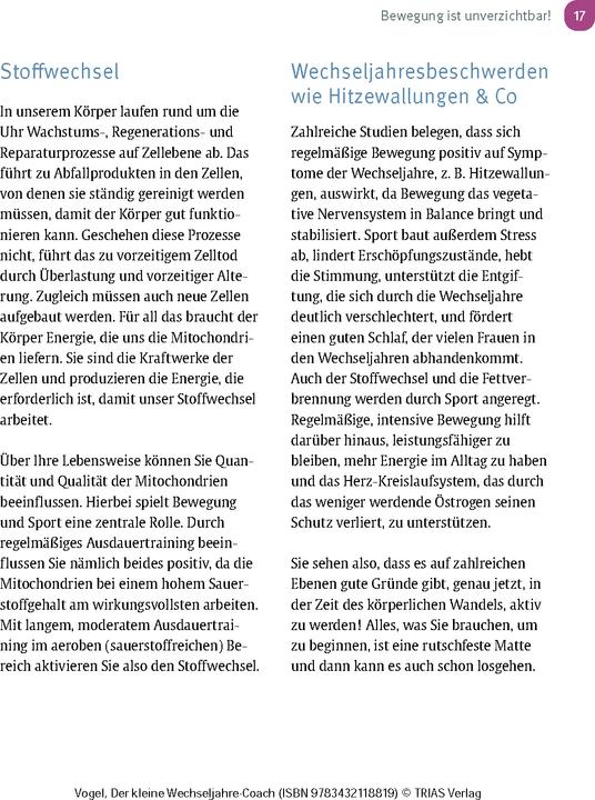 Produktbild Der kleine Wechseljahre-Coach (Deutsch, Susanne Vogel, 2024)