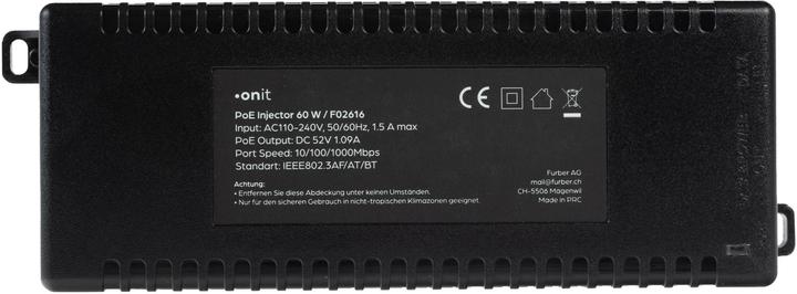 Produktbild Onit PoE++ Injector 60 W (802.3bt (PoE++), 60 W)