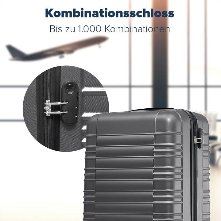 Image du produit Trvlmore 2-teiliges Kofferset (110 l, Bagage à main (jusqu'à 50l), L (90 - 115l))