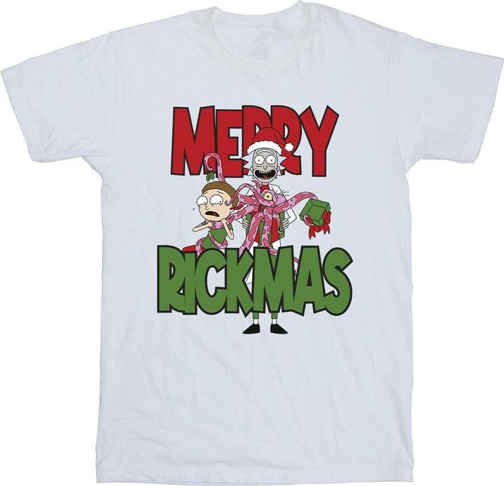 Rick And Morty Merry Rickmas TShirt (XL)