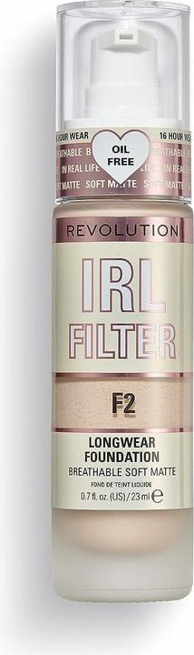 Image du produit Makeup Revolution IRL FILTER fond de teint longue tenue #F2 23ml
