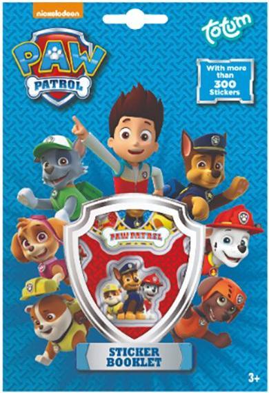 Actual product image Totum Paw Patrol Stickervel