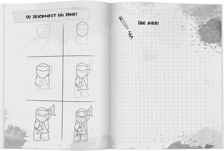 Immagine prodotto Lego Ninjago – Ninja zeichnen Schritt für Schritt