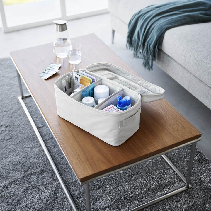 Actual product image Yamazaki Storage bag with dividers TOWER (8 l)