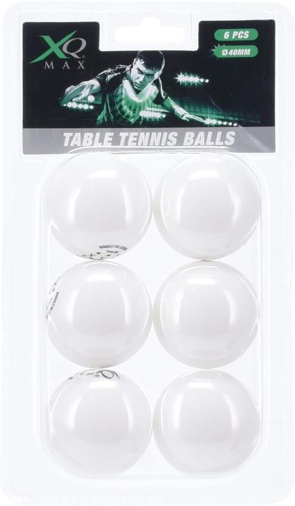 XQ Max Tischtennisbälle 6er Set (6 Stk.)