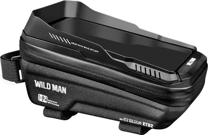 Immagine prodotto Wildman Borsa per telaio di bicicletta XT2, volume totale 1L (1 l, Borsa telaio)