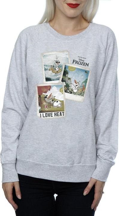 Disney Frozen Womens/Ladies Olaf Polaroid Sweatshirt