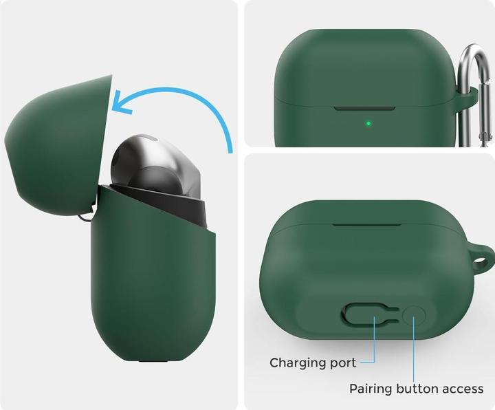 Image du produit Screenguard Galaxy Buds3 Pro Liquid Silicone Case Housse avec mousqueton (Couvercle de l'étui de chargement)