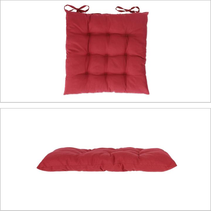 Actual product image Relaxdays chair cushion (38 x 38 x 5 cm)