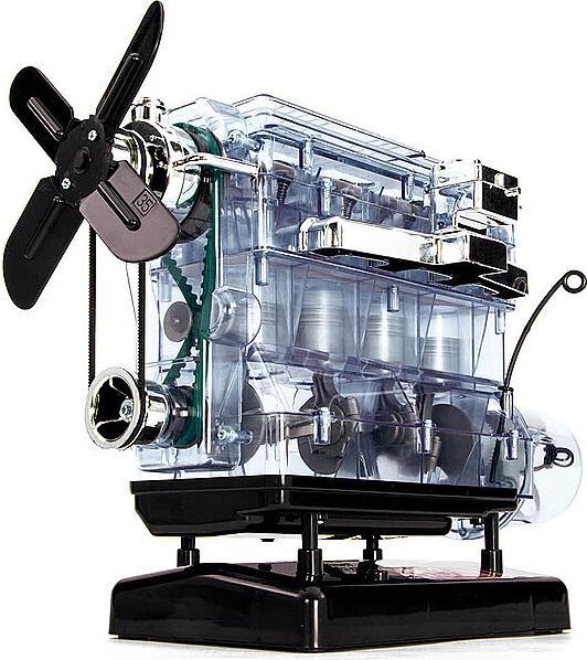 Actual product image Franzis 4-cylinder engine