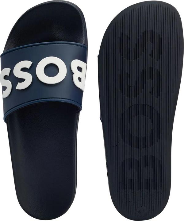Actual product image Hugo Boss Womens/Ladies Kirk Logo Sliders (39.5)