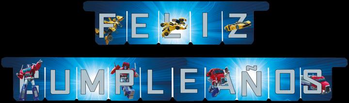 Produktbild Been Smile Transformers Happy Birthday Girlande "Feliz Cumpleanos"