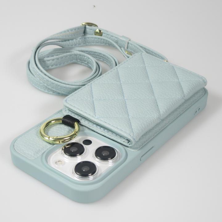 Produktbild PhoneLook Hülle Gepolstertes Leder mit Spiegel und Kartenfach grosse abnehmbare Riemen (Apple iPhone 15 Pro)