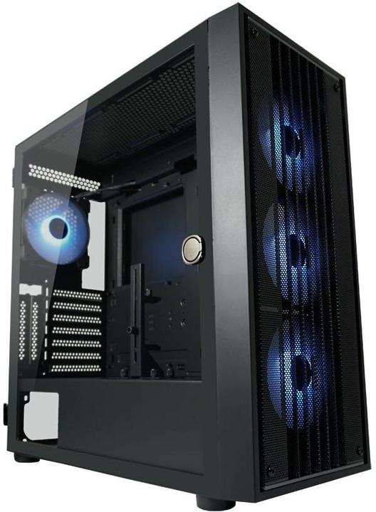 Actual product image LC-Power Case Micro-ATX 810B black USB3.2/Audio,without power supply (mATX, Mini-ITX, ATX, E-ATX)