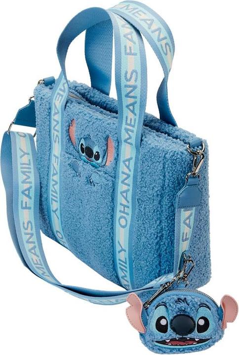 Actual product image Loungefly Disney by Stitch tote bag & wallet