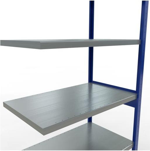 Stecksystem Anbauregal MULTIplus250 mit Längenriegel