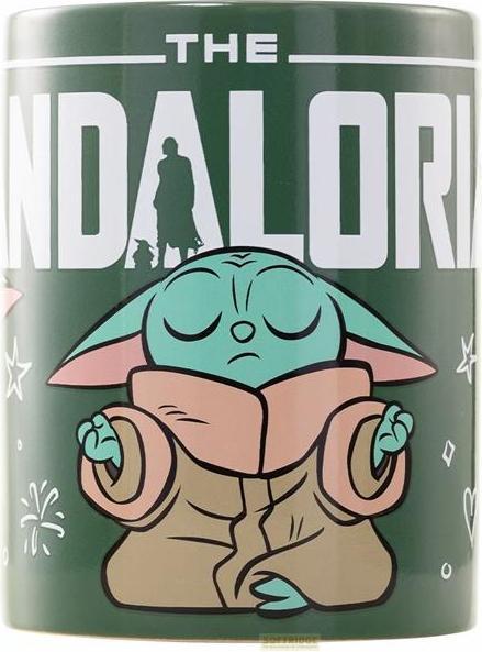 Image du produit Pyramid Star Wars The Mandalorian Fuzzy Tasse Grogu (440 ml, 1 x)