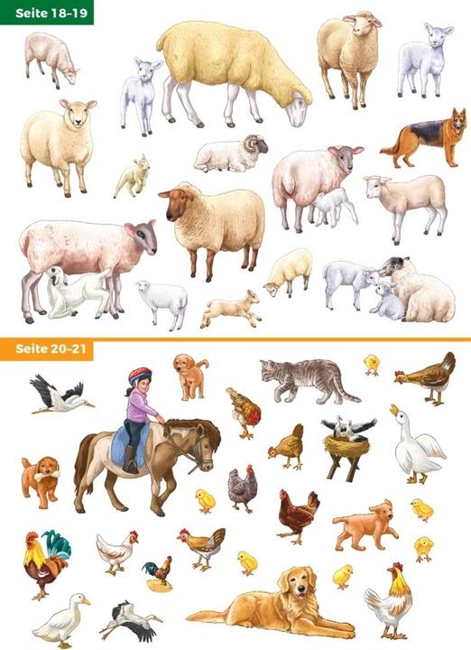 Produktbild Tiere unserer Erde. Mein Stickerbuch. Bauernhof
