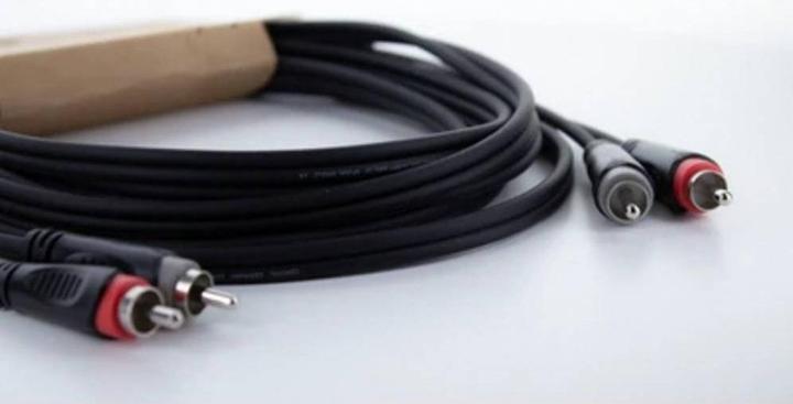 Image du produit Cordial 14836 Klinke / Cinch Audio Anschlusskabel (2x Cinch-Stecker - 2x Cinch-S (1.50 m)