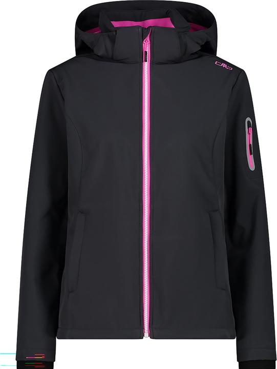 Produktbild CMP Campagnolo Women's Softshell Jacket Zip Hood (38, S)