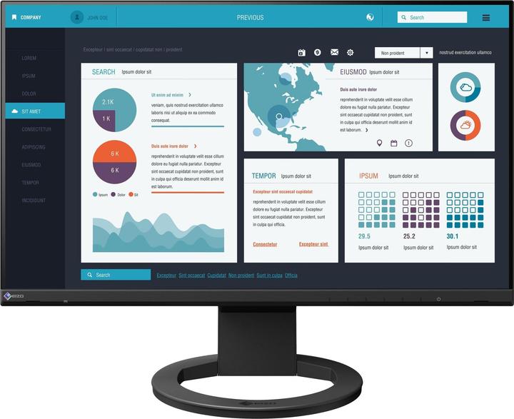 Image du produit Eizo EV2490 FlexScan (1920 x 1080 pixels, 23.80")