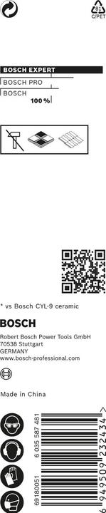 Image du produit Bosch Professional Zubehör Foret EXPERT HEX-9 HardCeramic, 7 x 90 mm (7 mm)
