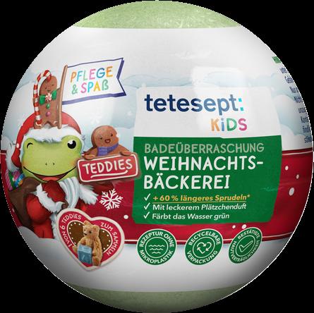 Produktbild Tetesept Kids Badeüberraschung Weihnachtsbäckerei (Badeperlen)