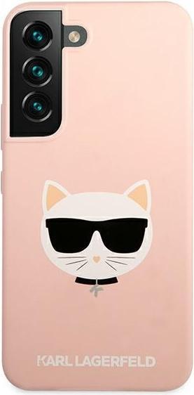 Produktbild Karl Lagerfeld KLHCS22MSLCHPI S22 + S906 hard case, pink (Samsung Galaxy S22+)