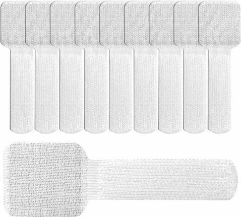 Immagine prodotto Label-the-cable Supporto per cavi in velcro (Fascette in plastica, 90 mm, 50 pz.)