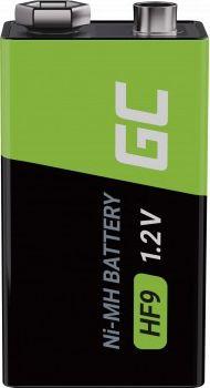 Actual product image GreenCell Batteries Rechargeable 2x 9V HF9 Ni-MH 250mAh - Battery - 9V block (2 pcs., 9V Block, D, 250 mAh)