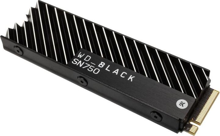 Produktbild WD Black SN750 Gaming - mit Heatsink (2000 GB, M.2 2280)