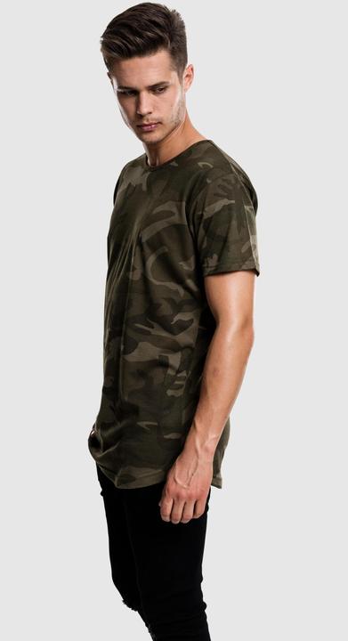 Actual product image Urban Classics Camo Shaped Long Tee (S)
