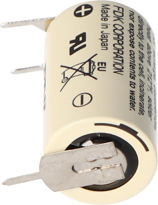 Immagine prodotto FDK Sanyo Lithium Batterie CR14250 SE 1/2AA, IEC CR14250, 3er Print, 7,6mm Rastermass (3 pz., 1/2 AA, 850 mAh)