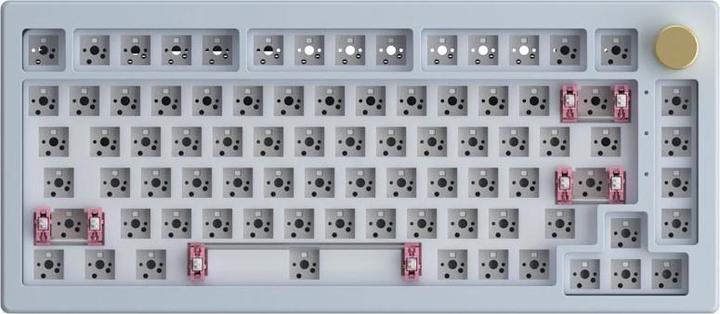 Actual product image Akko 5075S RGB (75%) Barebone, ANSI - Blue Ash