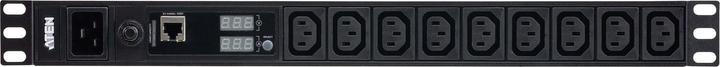 Actual product image Aten PE1209G 1U Basic PDU with measuring function