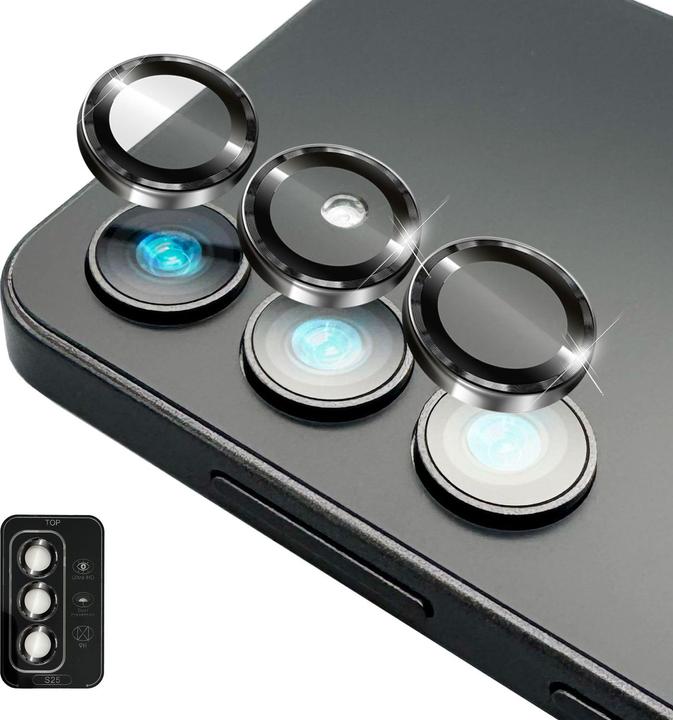 Immagine prodotto Nalia Focus.Pro CLX - Kameraschutz Linsenglas Reflexionsfrei - Camera Lens Protector (1 Pezzo/i, Samsung Galaxy S25)