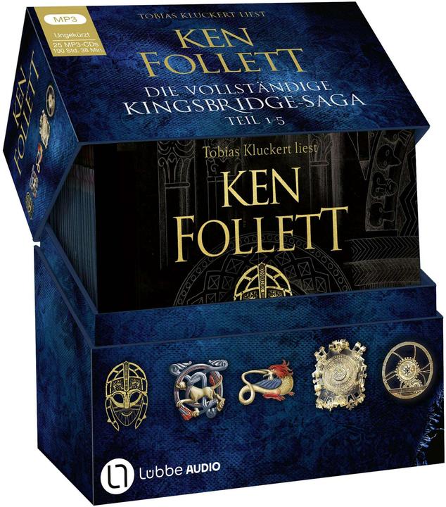 Immagine prodotto Follett:La saga completa di Kingsbridge (Ken Follett, Tedesco)
