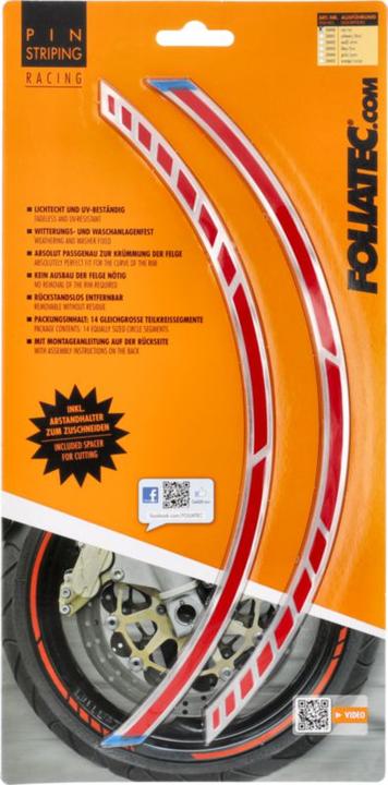 Actual product image Foliatec Rim decoration