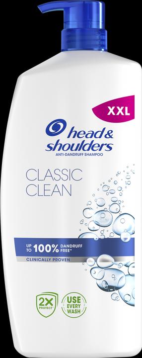 Produktbild Head & Shoulders Classic Clean Shampoo 800 ml - Anti-Schuppen (800 ml, Flüssiges Shampoo)