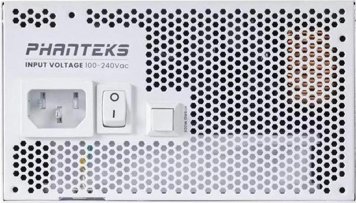 Actual product image Phanteks AMP GH 750W 80 PLUS Gold power supply, PCIe 5.1, ATX 3.1 - 750 watts, white (750 W)