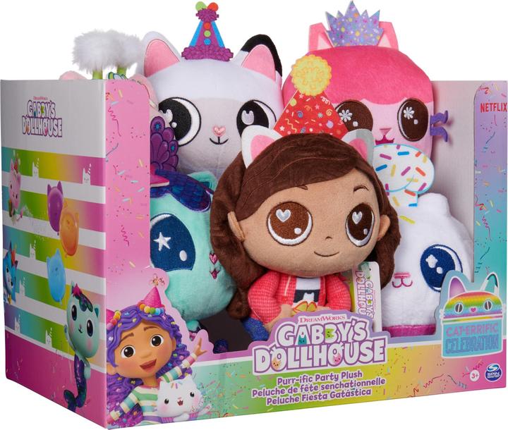 Image du produit Gabby's Dollhouse Plush Celebration (Assortiment) (24.87 cm)