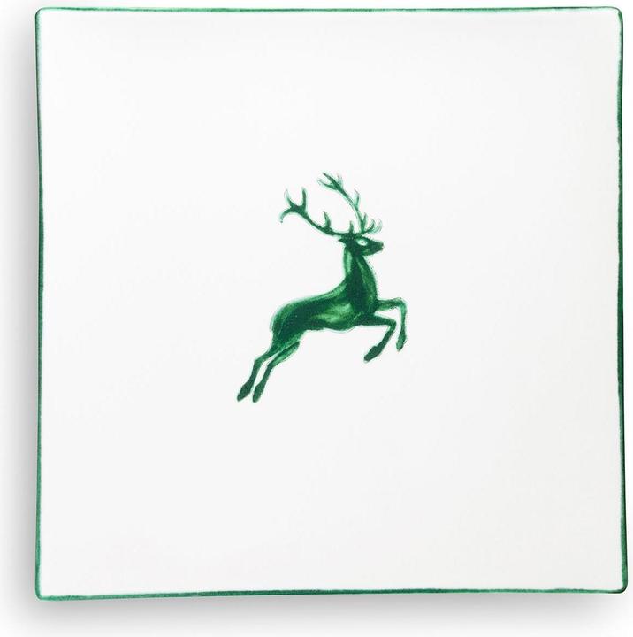 Produktbild Gmundner Keramik Grüner Hirsch, Platzteller Trend (31x31cm)